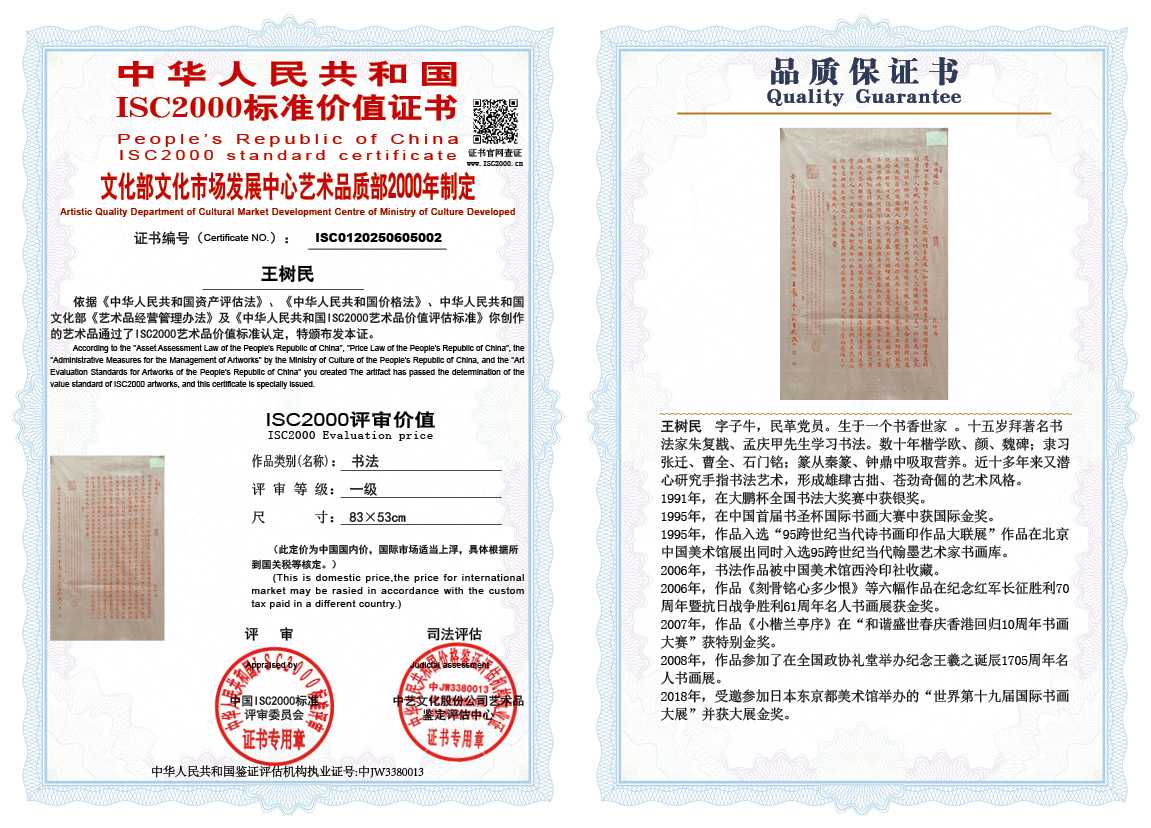 王树民002《书法》