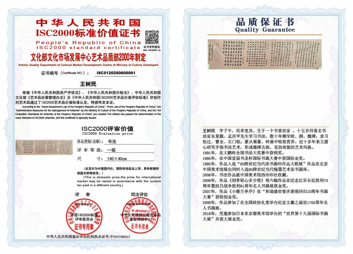 王树民001《书法》