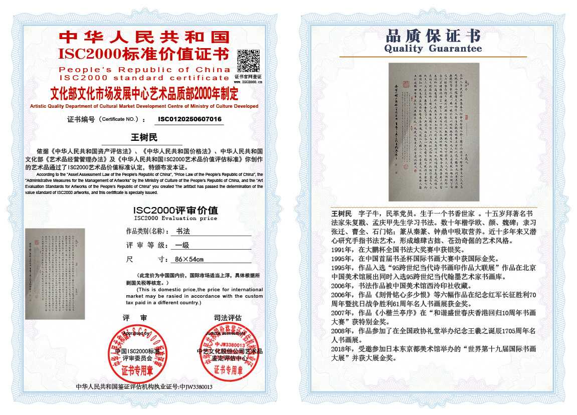 王树民016《书法》