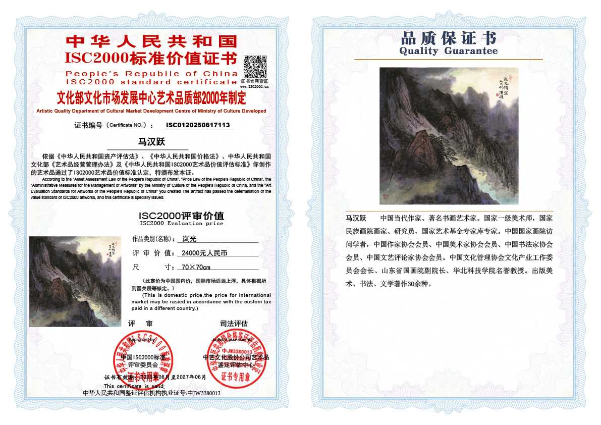 马汉跃113《岚光》