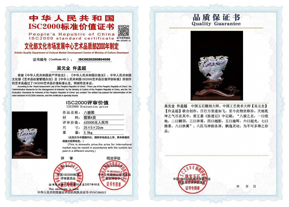 吴元全-仵孟超056《八骏图》