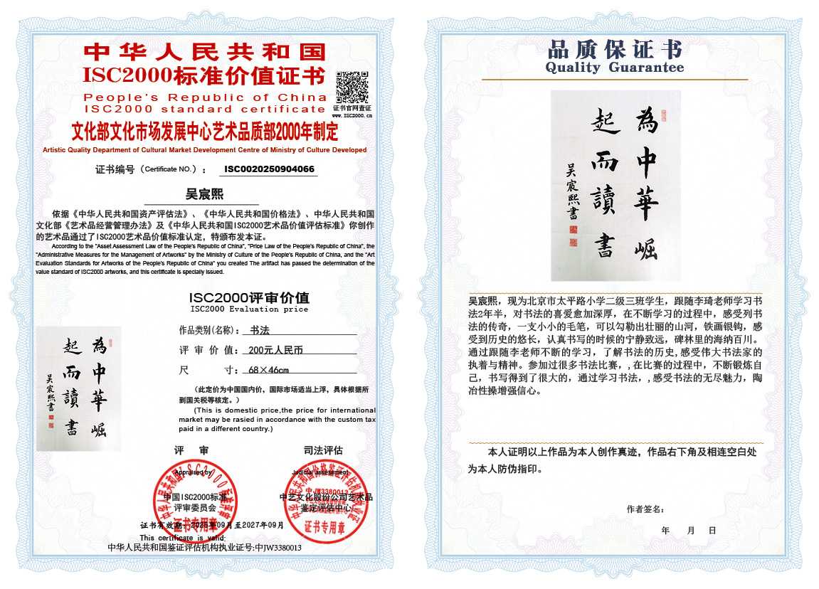 吴宸熙066《书法》