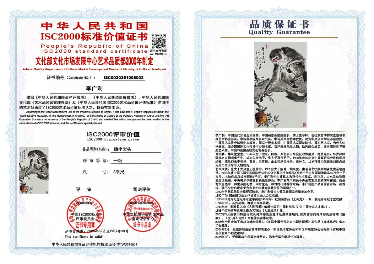 李广利002《蹲坐岩头》