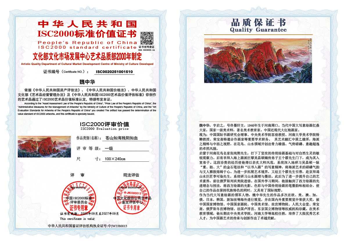 魏中华510《苍山如海残阳如血》