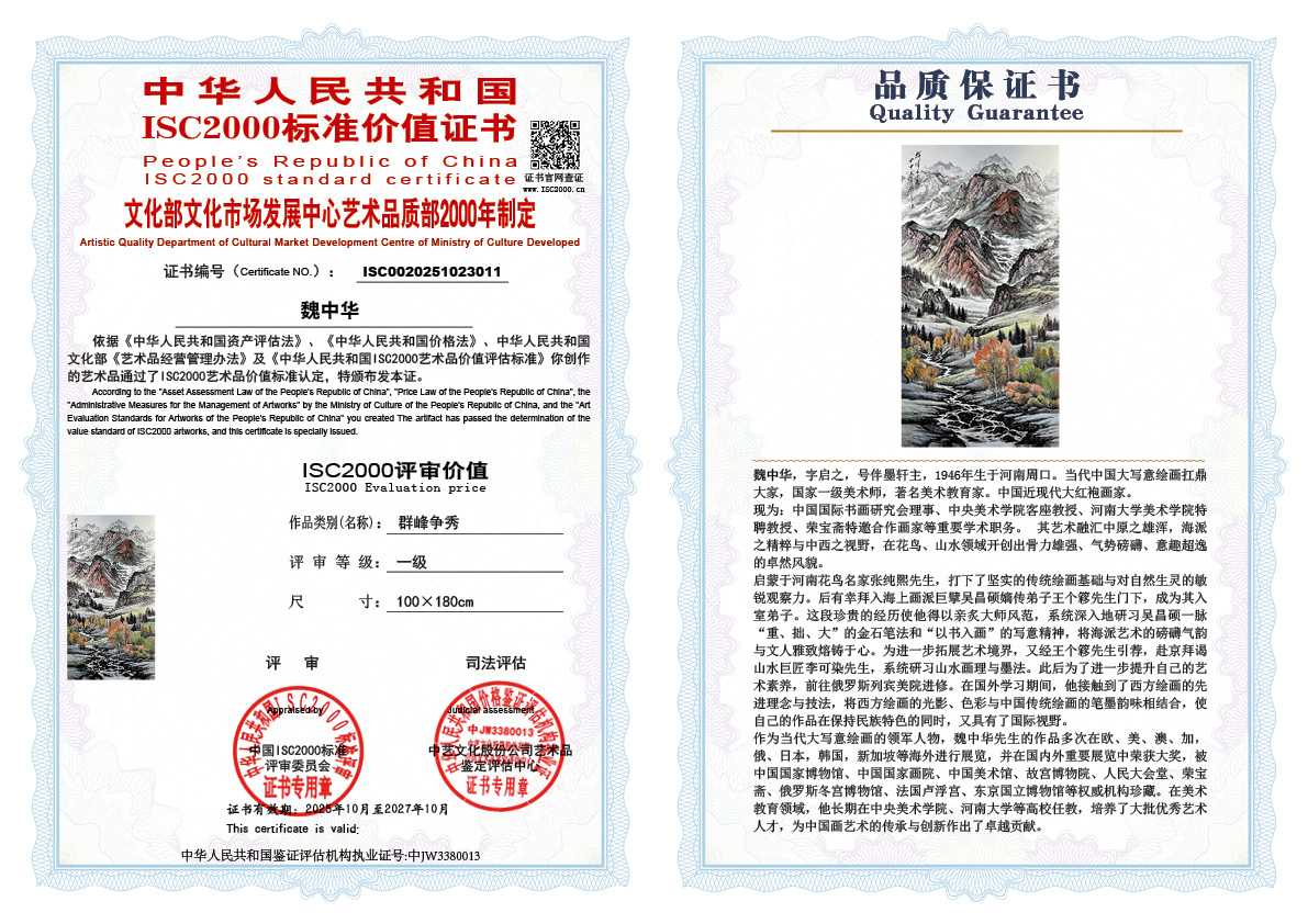 魏中华011《群峰争秀 》