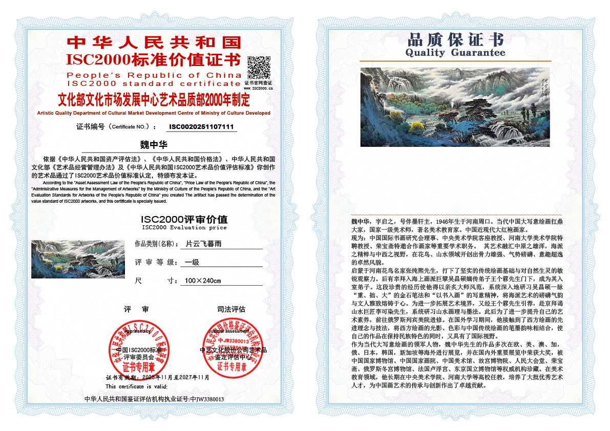 魏中华111《片云飞暮雨 》