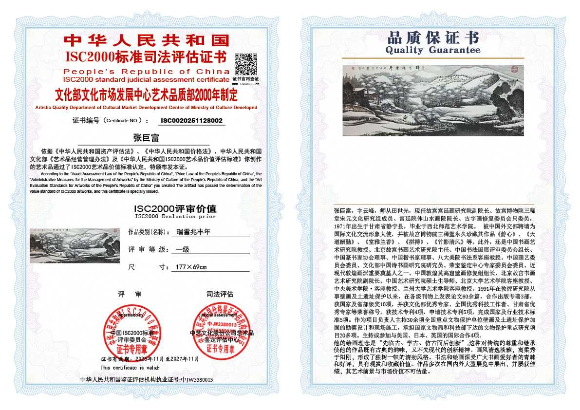 张巨富002《瑞雪兆丰年》